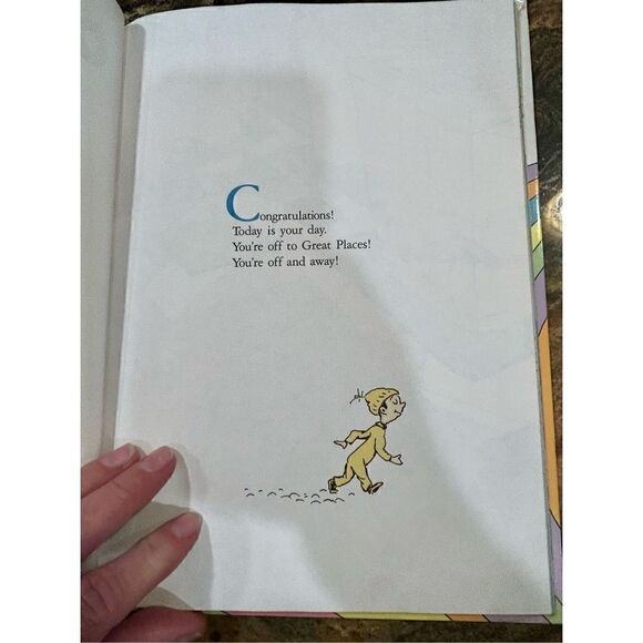 Dr Suess Oh The Place You’ll Go first edition in VGUC - Picture 7 of 16